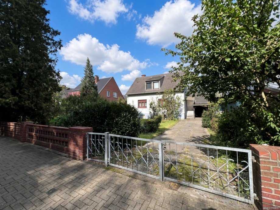 Hausansicht Einfamilienhaus Erkrath