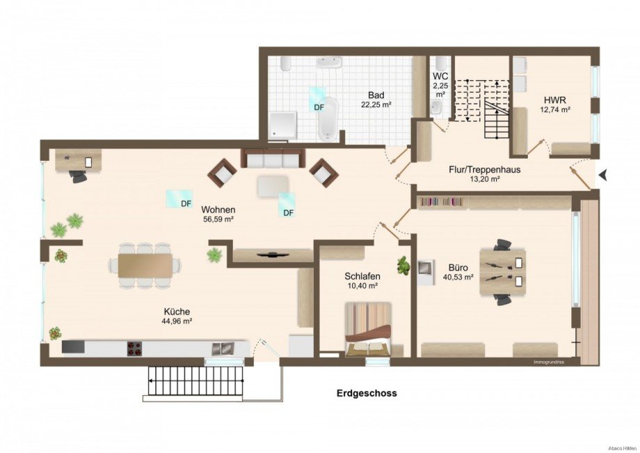 Grundriss Zweifamilienhaus Neuss / Hoisten