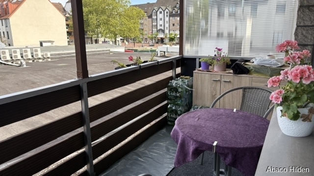 Balkon Wohn- / Gesch�ftshaus Hilden