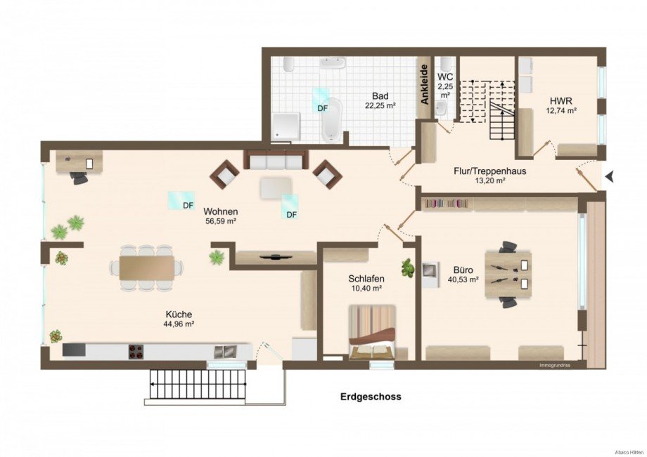 Grundriss Zweifamilienhaus Neuss / Hoisten